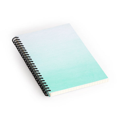 Social Proper Mint Ombre Spiral Notebook