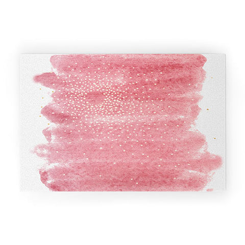 Social Proper Moon Burst Heart Welcome Mat