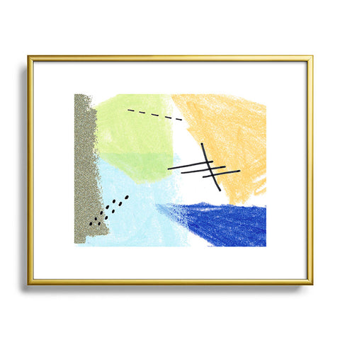 Social Proper Peerless Metal Framed Art Print