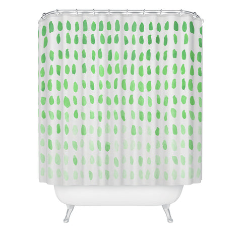 Social Proper Proof of Life Palm Shower Curtain