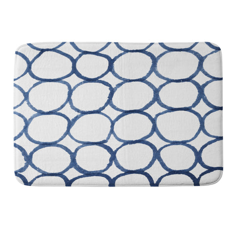 Social Proper Ringful Memory Foam Bath Mat