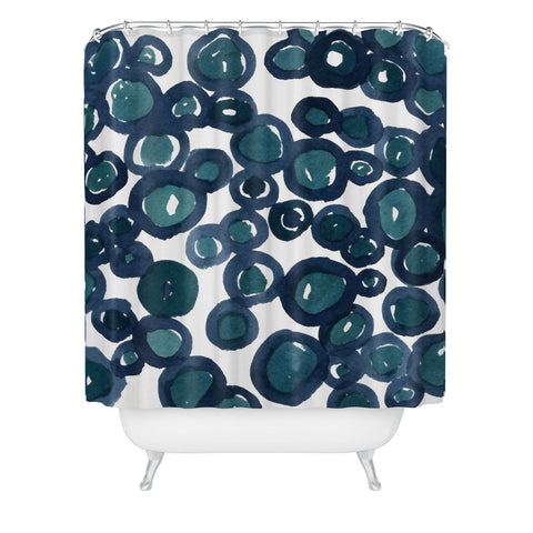 Social Proper Saltwater Shower Curtain