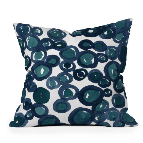 Social Proper Saltwater Throw Pillow