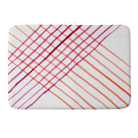 Social Proper Threads That Bind Us Memory Foam Bath Mat