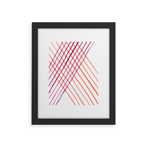 Social Proper Threads That Bind Us Framed Art Print