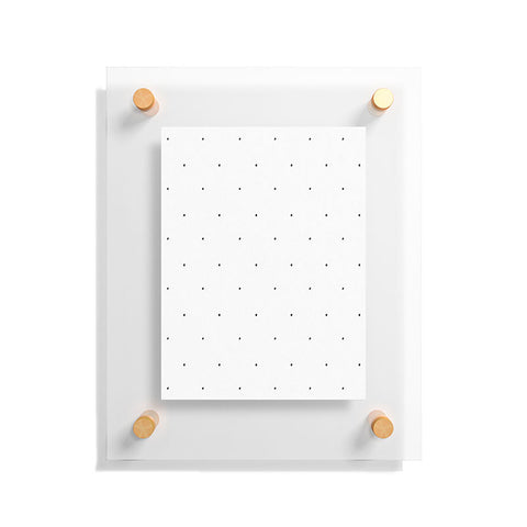 Social Proper Tiny Dot Floating Acrylic Print