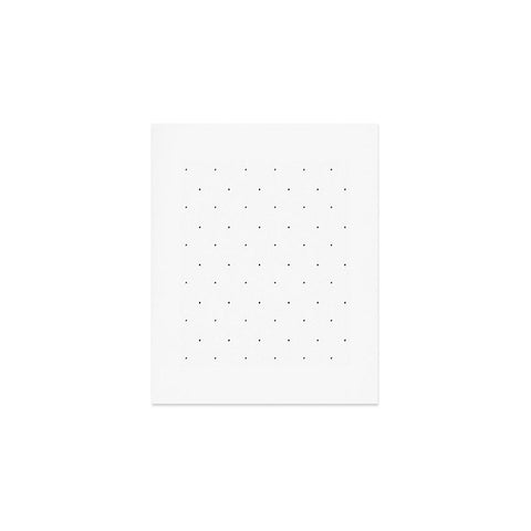 Social Proper Tiny Dot Art Print