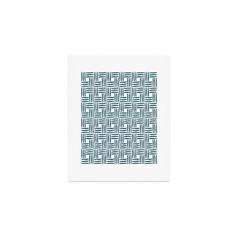 Social Proper Wasserweave Art Print