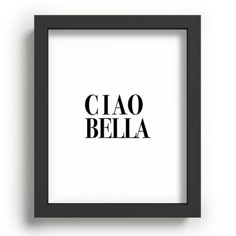socoart Ciao Bella Recessed Framing Rectangle