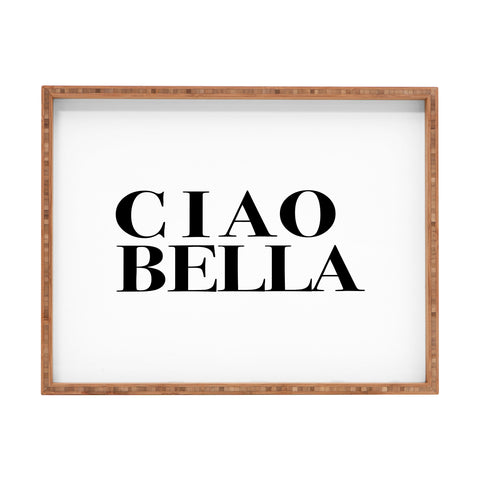 socoart Ciao Bella Rectangular Tray
