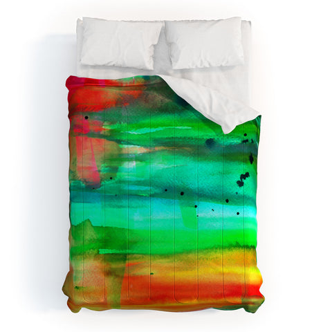 Sophia Buddenhagen A Colorful Spot Comforter
