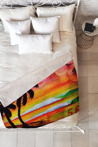 Sophia Buddenhagen A September Week Fleece Throw Blanket