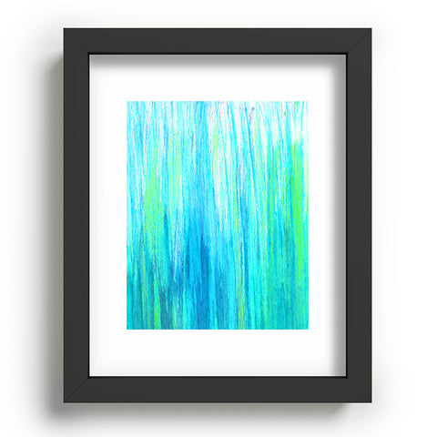 Sophia Buddenhagen Aqua Stream Recessed Framing Rectangle