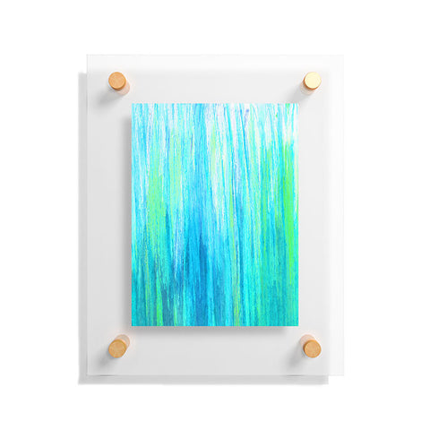 Sophia Buddenhagen Aqua Stream Floating Acrylic Print