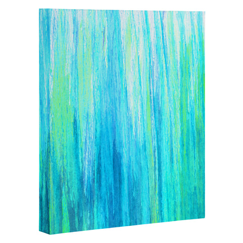 Sophia Buddenhagen Aqua Stream Art Canvas