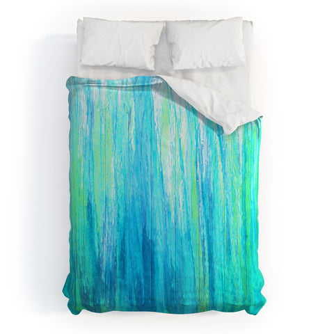 Sophia Buddenhagen Aqua Stream Comforter