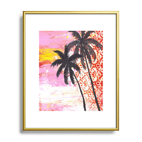 Sophia Buddenhagen Bali Sunset Metal Framed Art Print