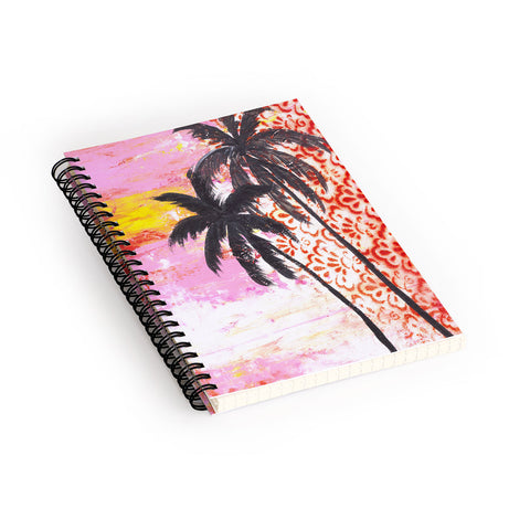 Sophia Buddenhagen Bali Sunset Spiral Notebook