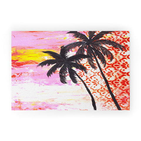 Sophia Buddenhagen Bali Sunset Welcome Mat