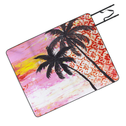 Sophia Buddenhagen Bali Sunset Picnic Blanket