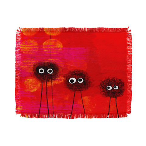 Sophia Buddenhagen Bed Woolies Throw Blanket