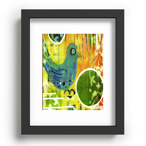 Sophia Buddenhagen Blue Bird Recessed Framing Rectangle
