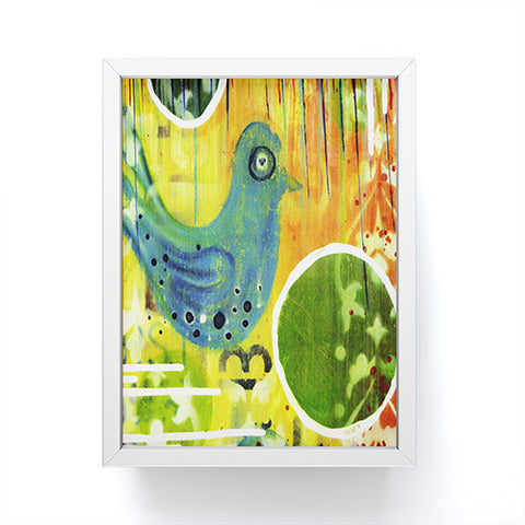 Sophia Buddenhagen Blue Bird Framed Mini Art Print