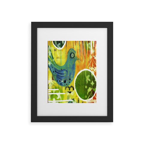 Sophia Buddenhagen Blue Bird Framed Art Print