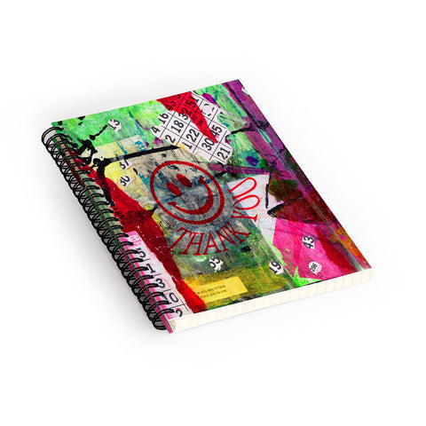 Sophia Buddenhagen Bright Bingo 1 Spiral Notebook