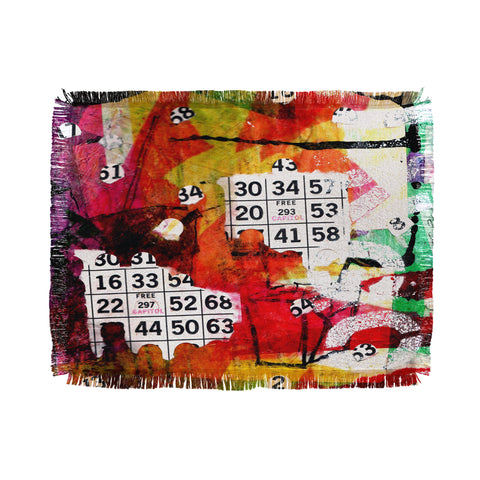 Sophia Buddenhagen Bright Bingo 2 Throw Blanket