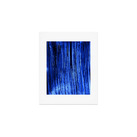 Sophia Buddenhagen Bright Blue Art Print