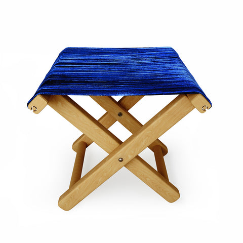 Sophia Buddenhagen Bright Blue Folding Stool