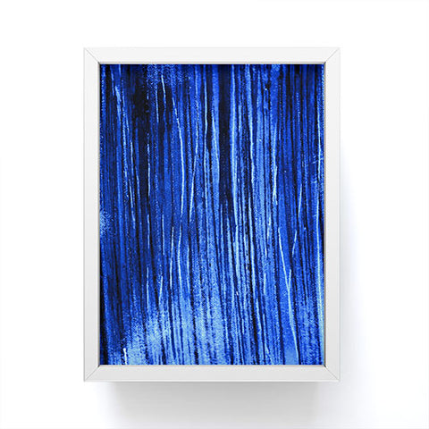 Sophia Buddenhagen Bright Blue Framed Mini Art Print