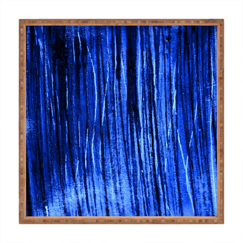 Sophia Buddenhagen Bright Blue Square Tray