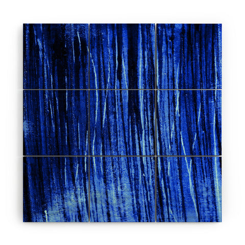 Sophia Buddenhagen Bright Blue Wood Wall Mural