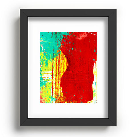 Sophia Buddenhagen Bright Red 1 Recessed Framing Rectangle