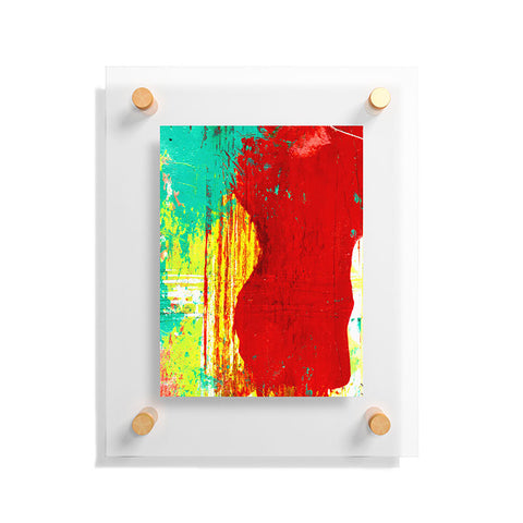 Sophia Buddenhagen Bright Red 1 Floating Acrylic Print