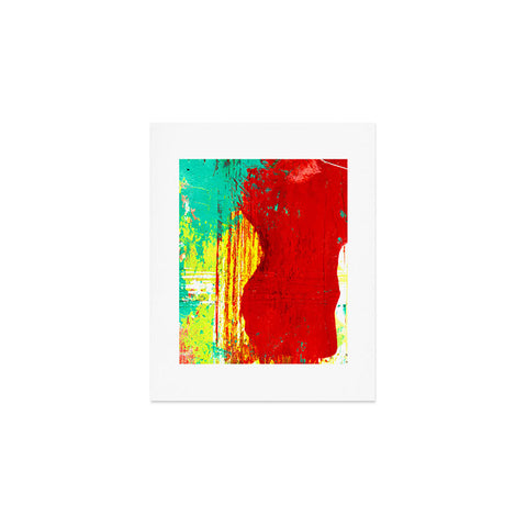 Sophia Buddenhagen Bright Red 1 Art Print