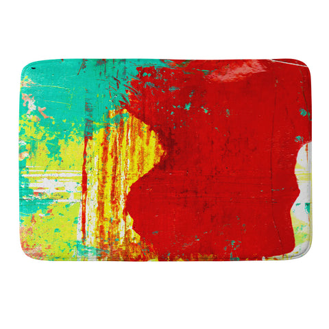 Sophia Buddenhagen Bright Red 1 Memory Foam Bath Mat