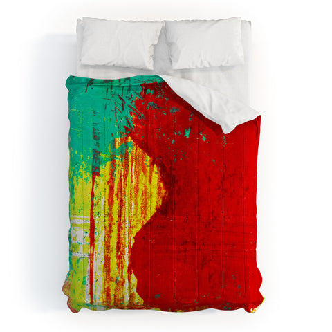 Sophia Buddenhagen Bright Red 1 Comforter