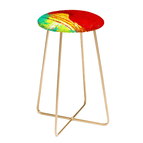 Sophia Buddenhagen Bright Red 1 Counter Stool