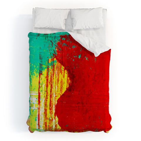 Sophia Buddenhagen Bright Red 1 Duvet Cover