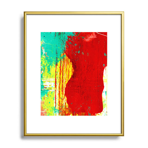 Sophia Buddenhagen Bright Red 1 Metal Framed Art Print