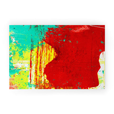 Sophia Buddenhagen Bright Red 1 Welcome Mat