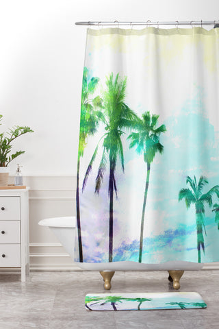 Sophia Buddenhagen Cabo Love Shower Curtain And Mat