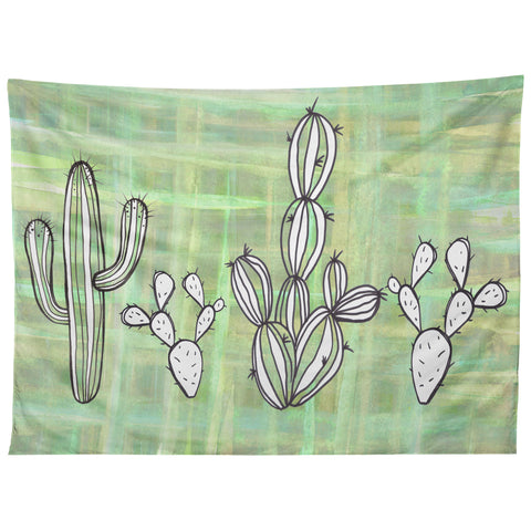 Sophia Buddenhagen Cactus Friends Tapestry