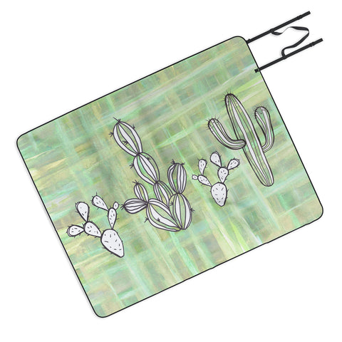 Sophia Buddenhagen Cactus Friends Picnic Blanket