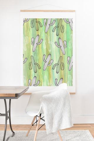 Sophia Buddenhagen Cactus Mix Art Print And Hanger