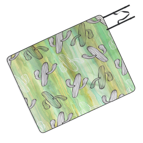 Sophia Buddenhagen Cactus Mix Picnic Blanket