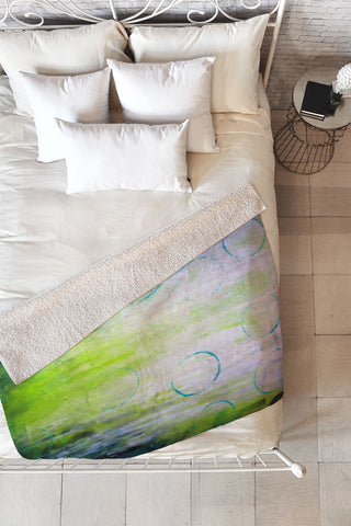 Sophia Buddenhagen Calm Fleece Throw Blanket